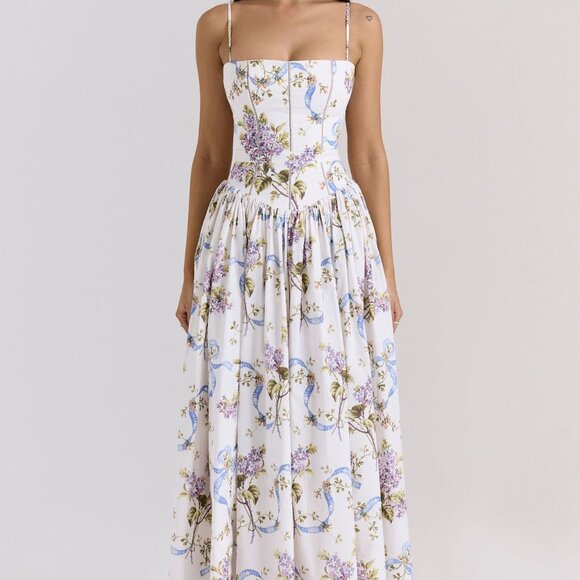 Multicolour Polyester Dress- Medium - Picture 6 of 11